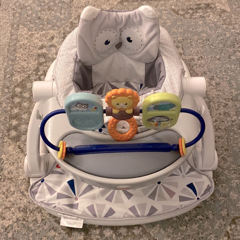 Fisher Price Owl Sit-Me-Up Floor Seat